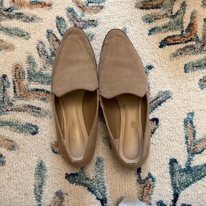 Vince Camuto Tan Suede Flats